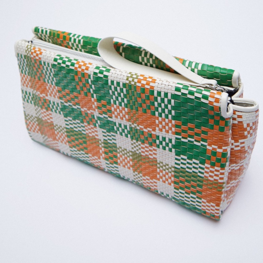 Zara Woven Clutch